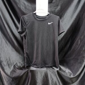 Nike Black Tee with White Swoosh